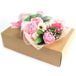 Mydlová Kytica v Krabici - Ružová