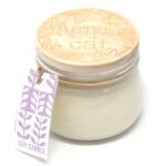 Sójová Sviečka s Dreveným Uzáverom - Pivonka – Obrázok 2