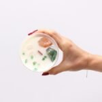 Čakrová Sviečka s Drahými Kameňmi - Srdcová Čakra – Obrázok 4