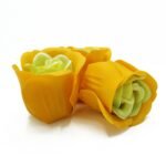 Sada 3 Mydlových Kvetov - Jarná Ruža – Obrázok 3