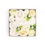 Štvorcový Box - Svadba – Biely & Ivory – Obrázok 4