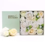 Štvorcový Box - Svadba – Biely & Ivory