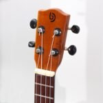 Ručne Vyrábané Ukulele - Prírodná Povrchová Úprava s Tieňovaním – Obrázok 4