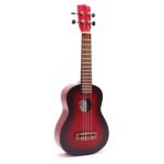 Ručne Vyrábané Ukulele - Prírodná Povrchová Úprava s Tieňovaním