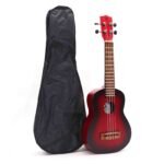 Ručne Vyrábané Ukulele - Prírodná Povrchová Úprava s Tieňovaním – Obrázok 2