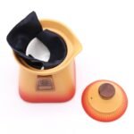 Čajová Súprava Chrám a Tri Šálky - Oranžová Zem – Obrázok 3