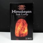 Kvalitná Prírodná Soľná Lampa s Podstavcom – cca 2–3 kg – Obrázok 2