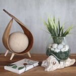 Roztavené Sklo na Dreve - Biela Vymývaná - Malá Misa 13x11x10 cm – Obrázok 6