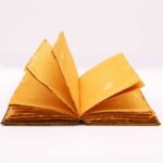 Kávový Zápisník z Hrubej Kože - Zinkový Dekor Sova - 26 x 18 x 5 cm – Obrázok 4