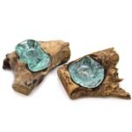 Roztavené Sklo na Dreve - Svietnik – Obrázok 10