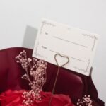 Veľká Kytica Červených Ruží - Láska je Večná - Darčeková Karta – Obrázok 2