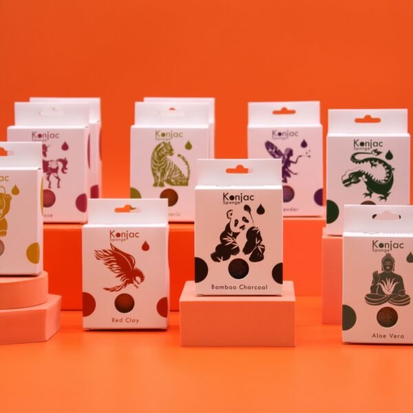 Konjac Špongia Slza - Kurkuma - Proti Vráskam