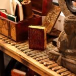 Kožený Zápisník s Hrubým Okrajom - 13 x 10 cm