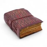 Kožený Zápisník s Hrubým Okrajom - 13 x 10 cm – Obrázok 2